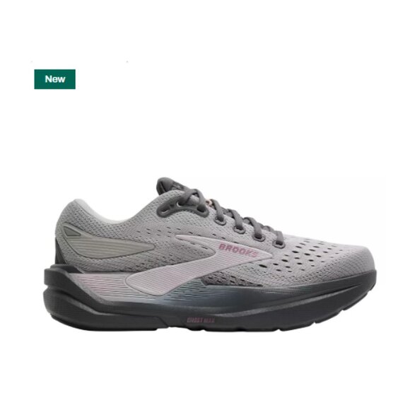 Running Shoes Brooks Women's (Grey/Pink) Ghost Max 3 - Picture 1 of 7
